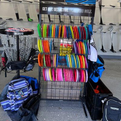 Disc golf section