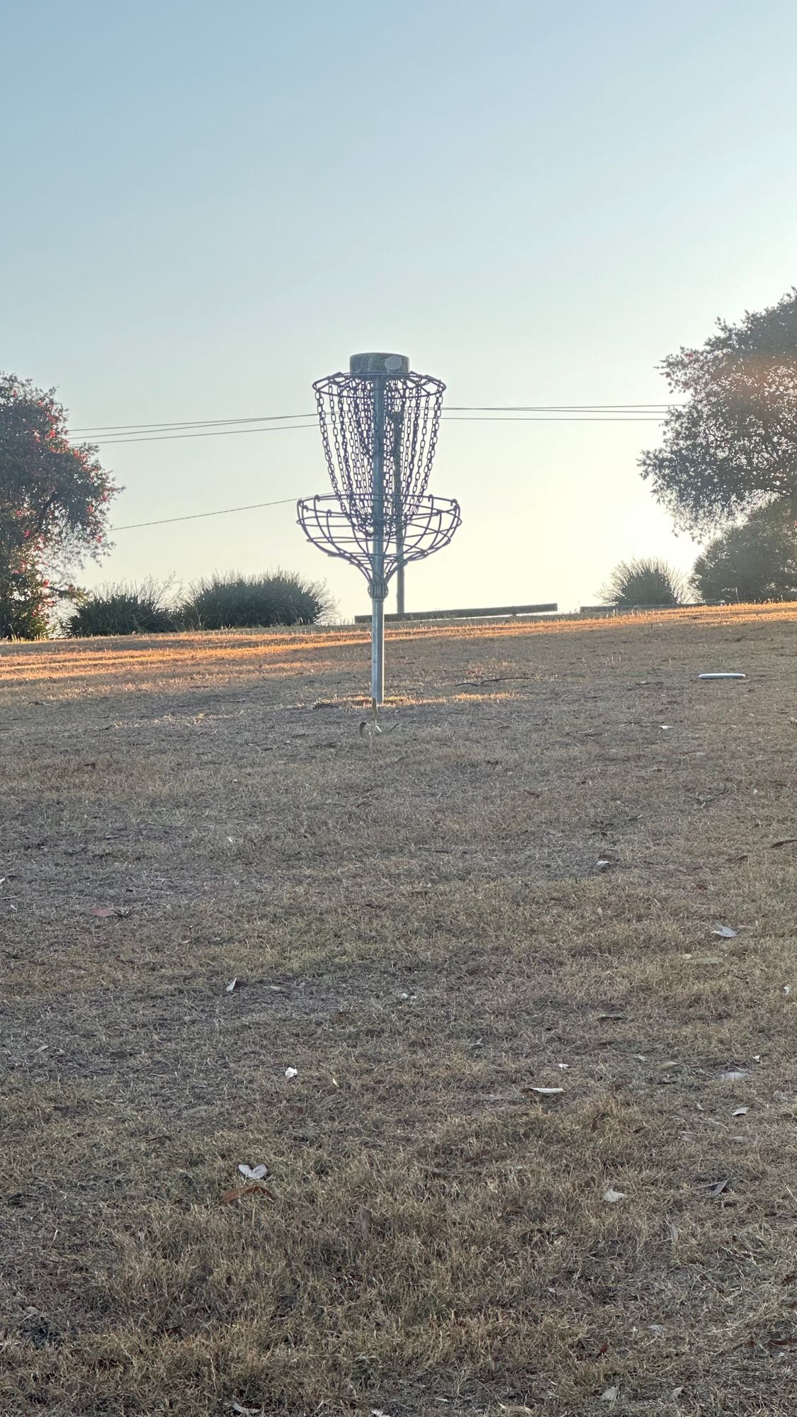 Looking up toward hole 4.