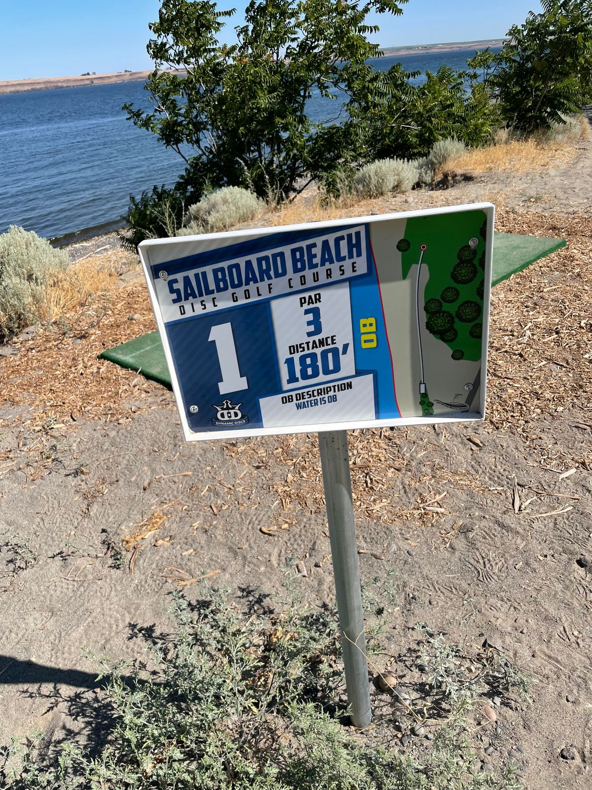 Hole 1--beautiful River view