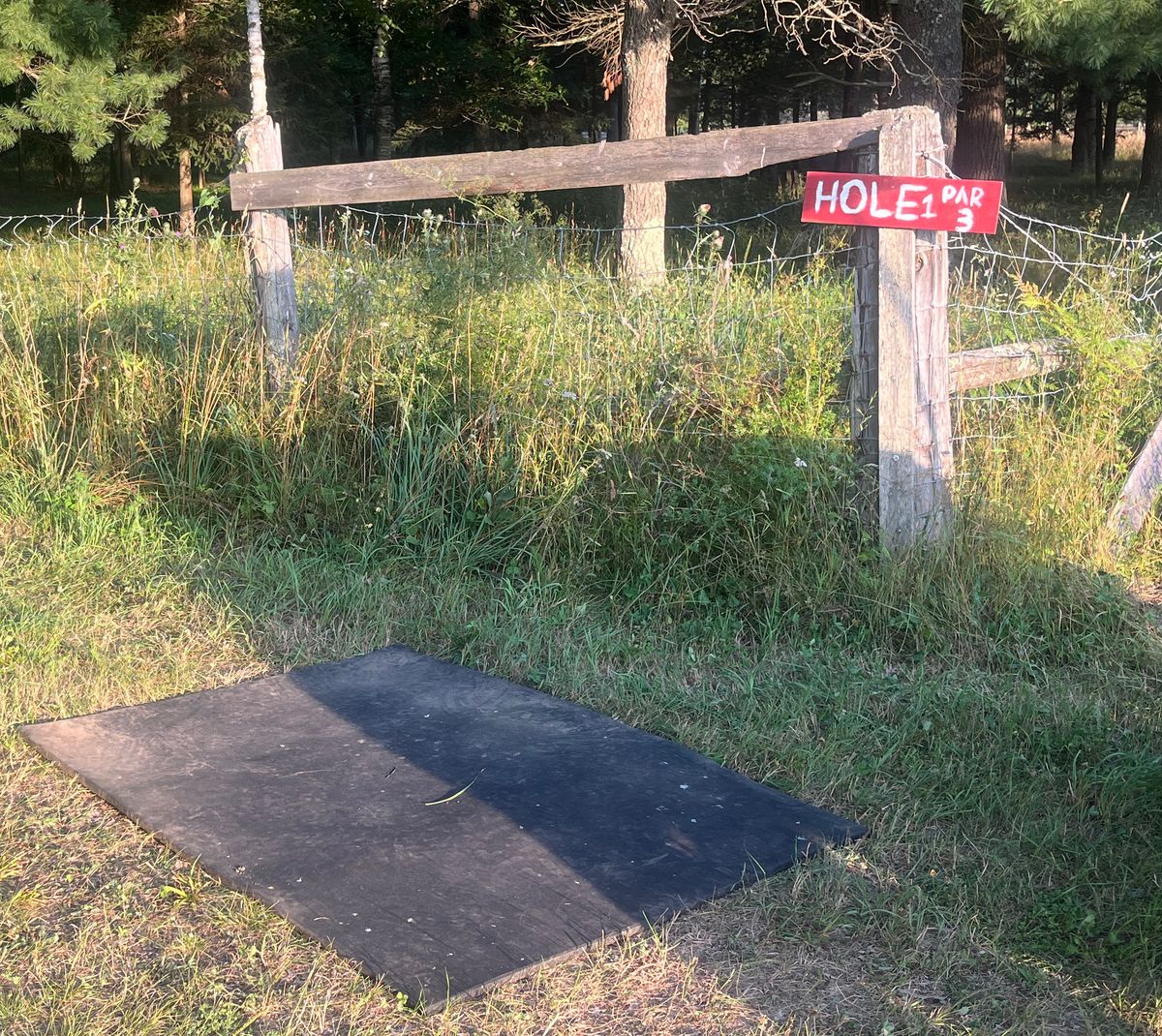 Here’s are first hole