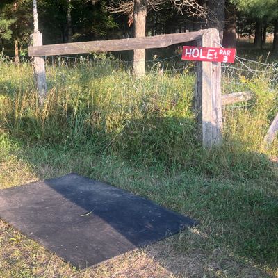 Here’s are first hole