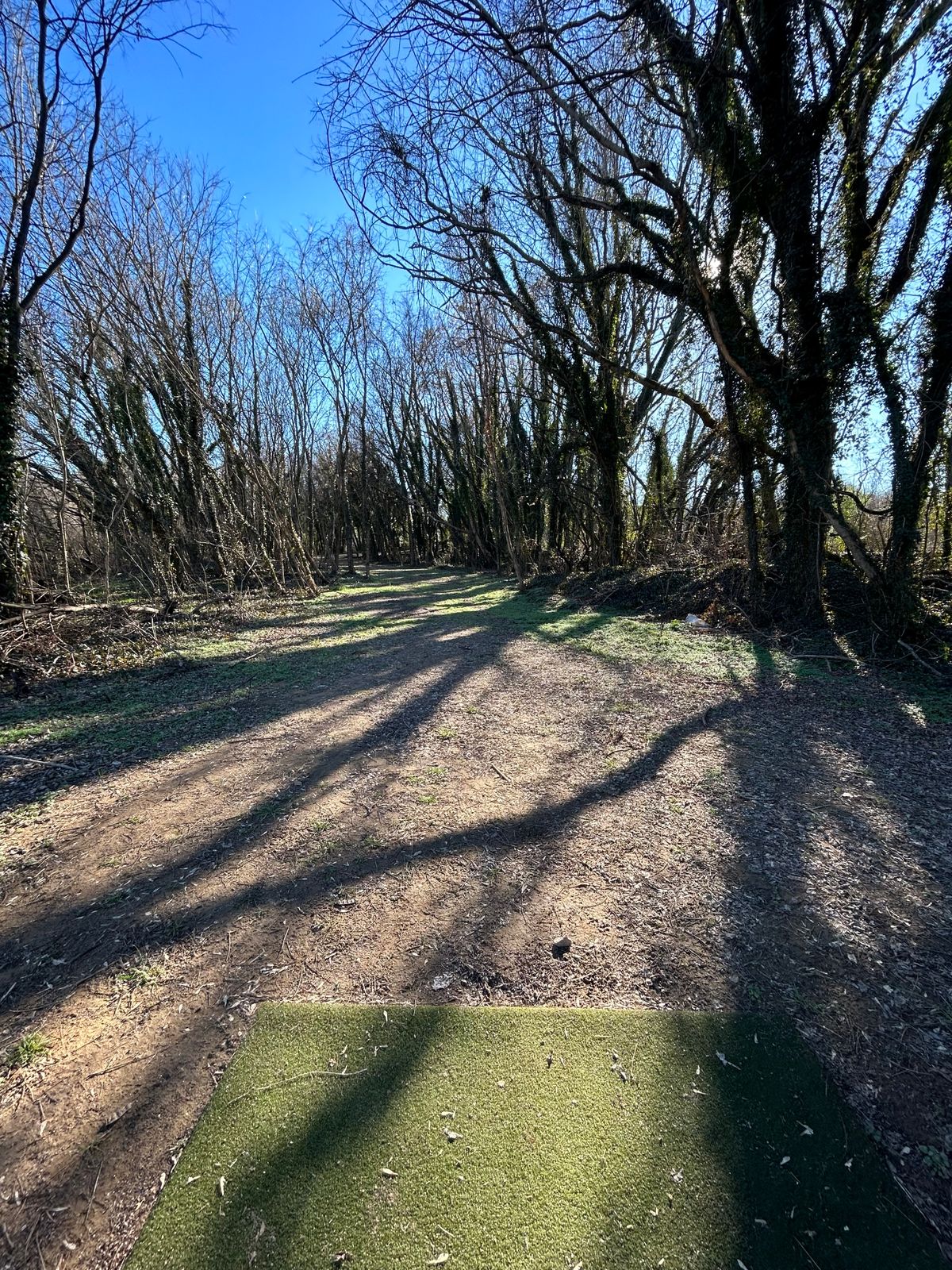 Hole 1 from the tee.