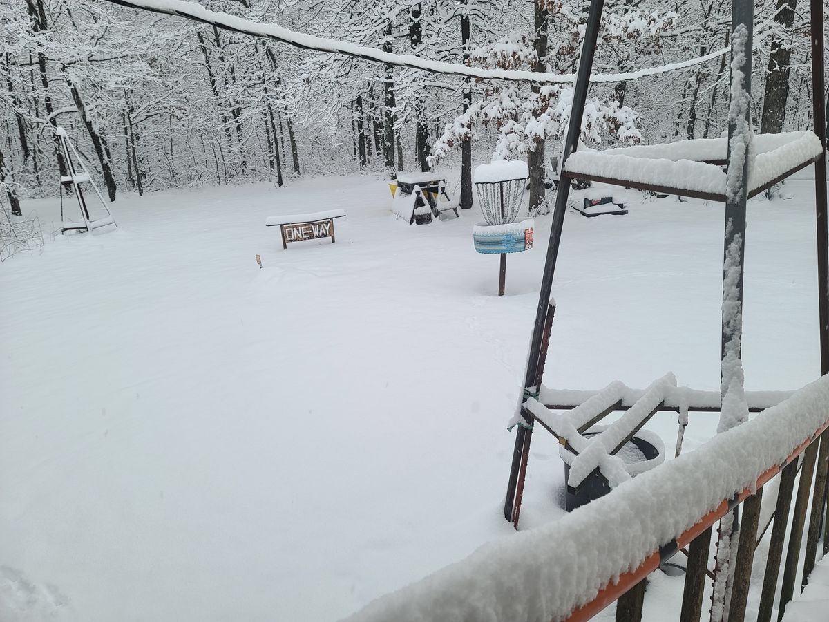 Snow time. 6 + in