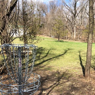 Hole 8 pin looking back