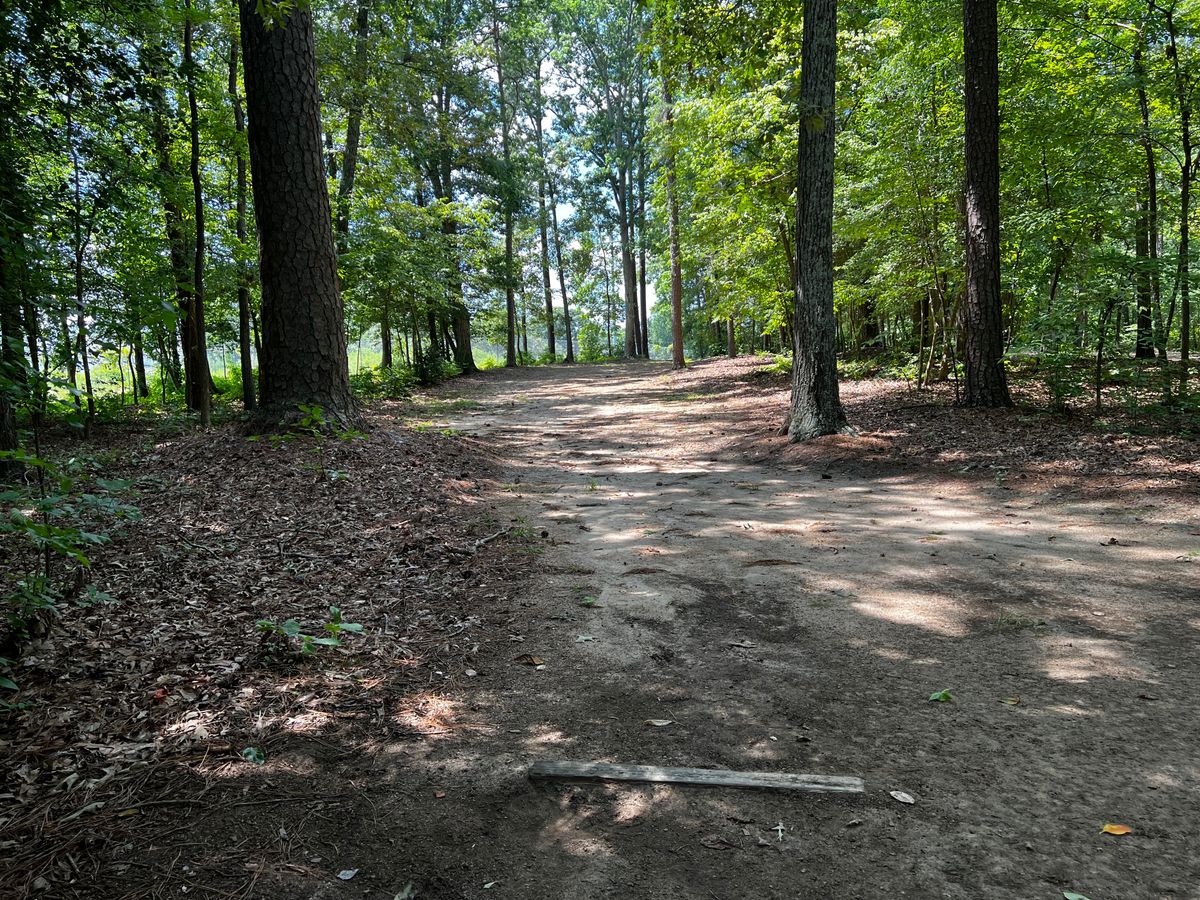 Hole 1 view from tee box