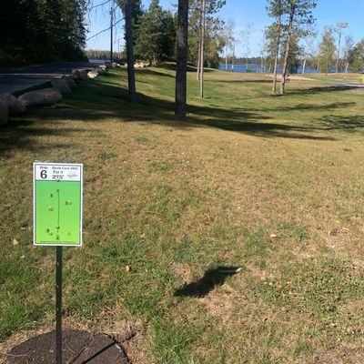 Hole 6 tee area.