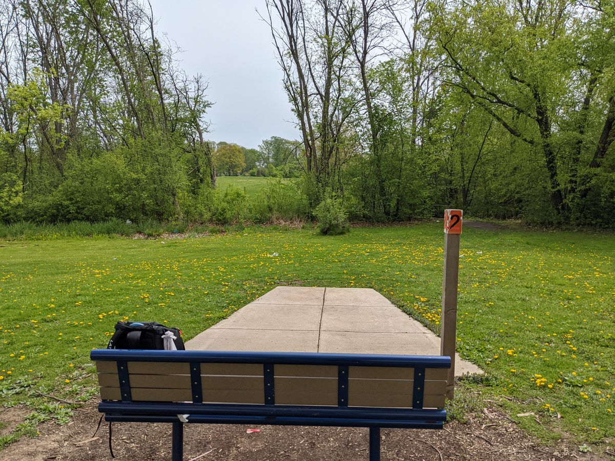 Hole 2 tee pad