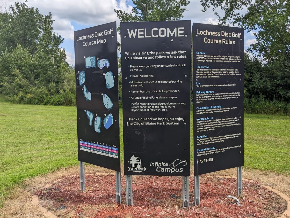 Welcome: we don't maintain thos course anymore. -- City of Blaine