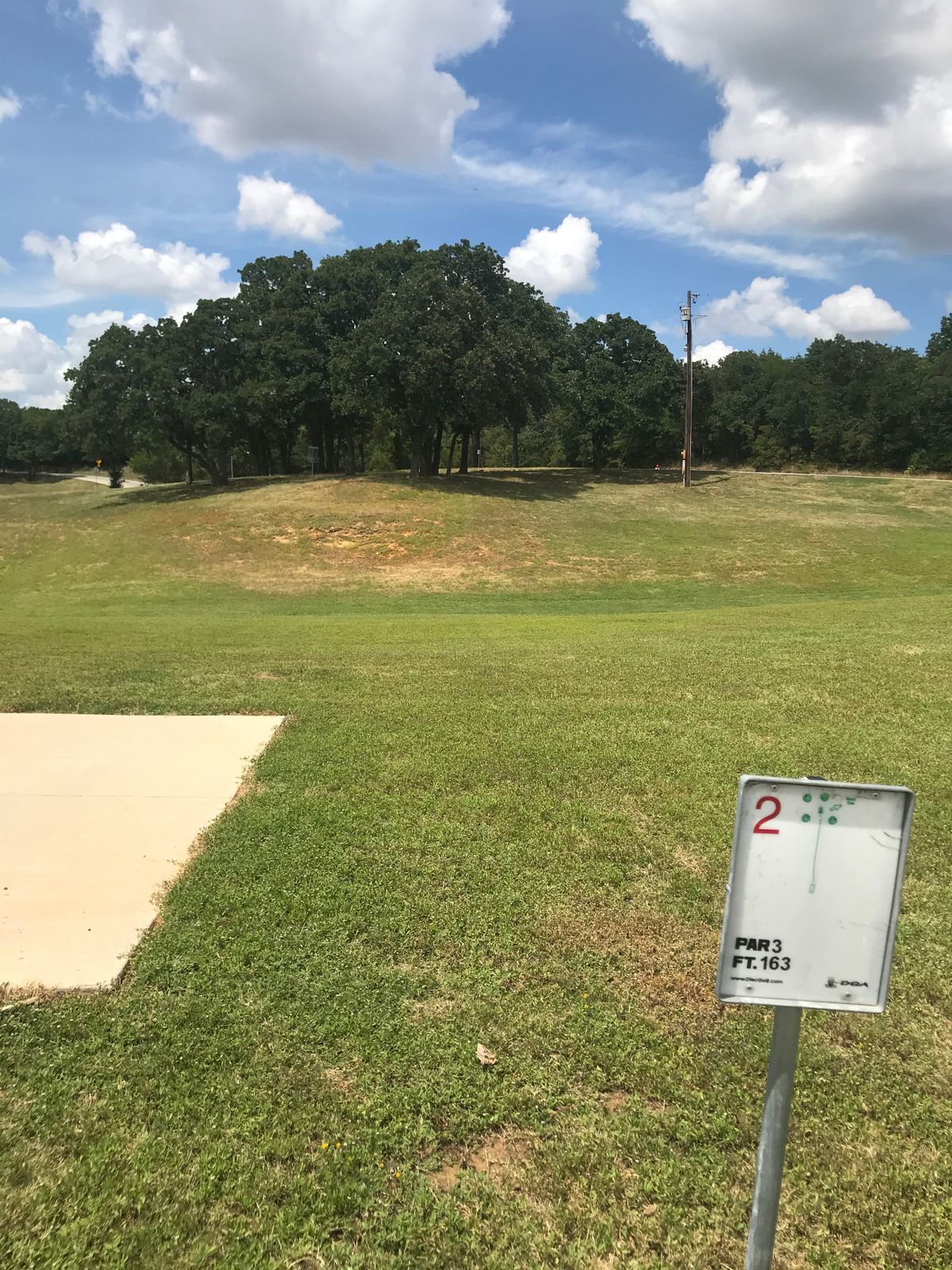 Hole 2 from tee