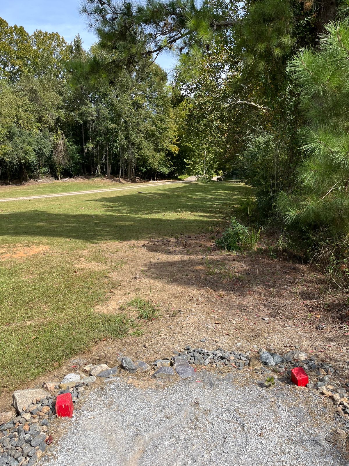 Hole 17A: red tee