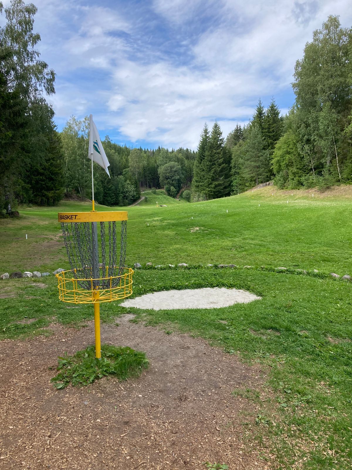 Island green on #18