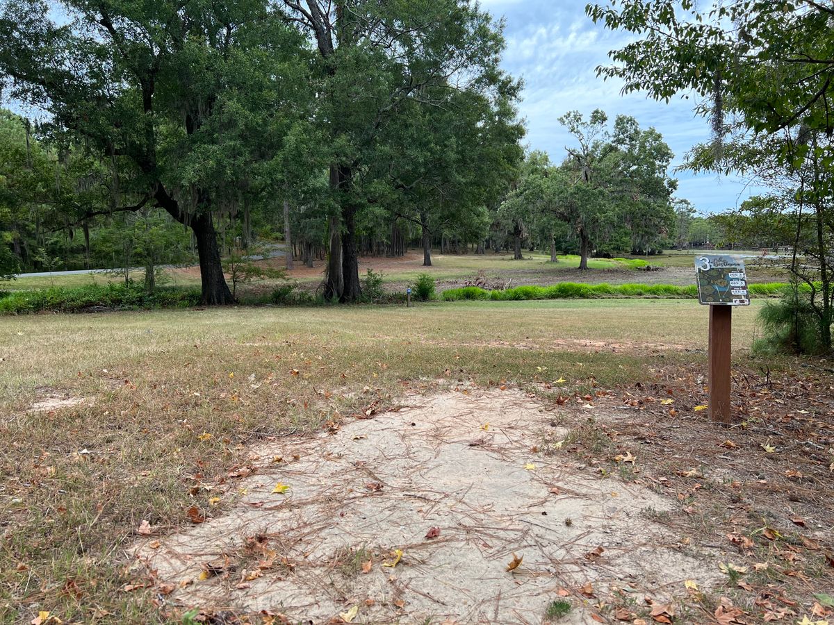 Hole 3 tee