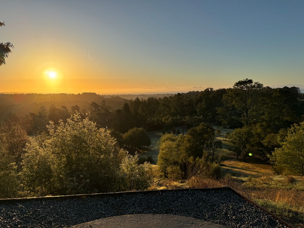 Top of the world sunrise