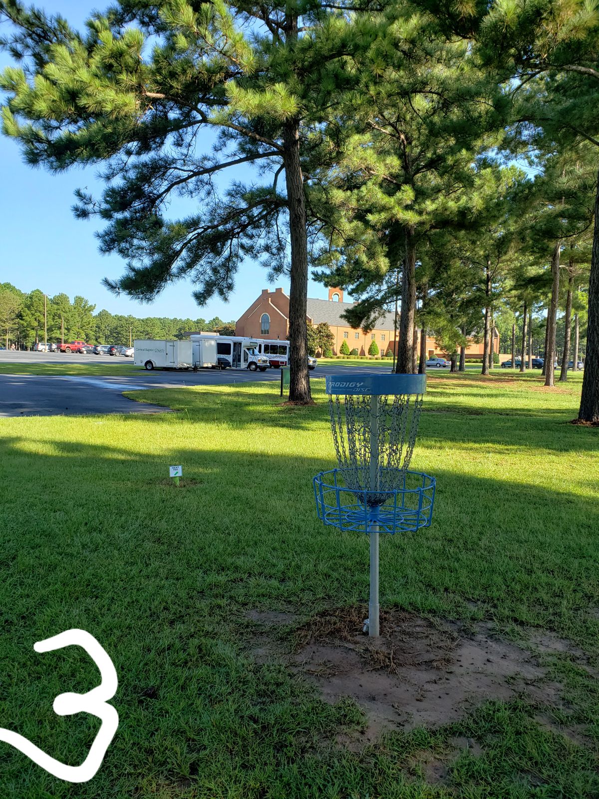 #3 Blue Basket,  long walk to #4