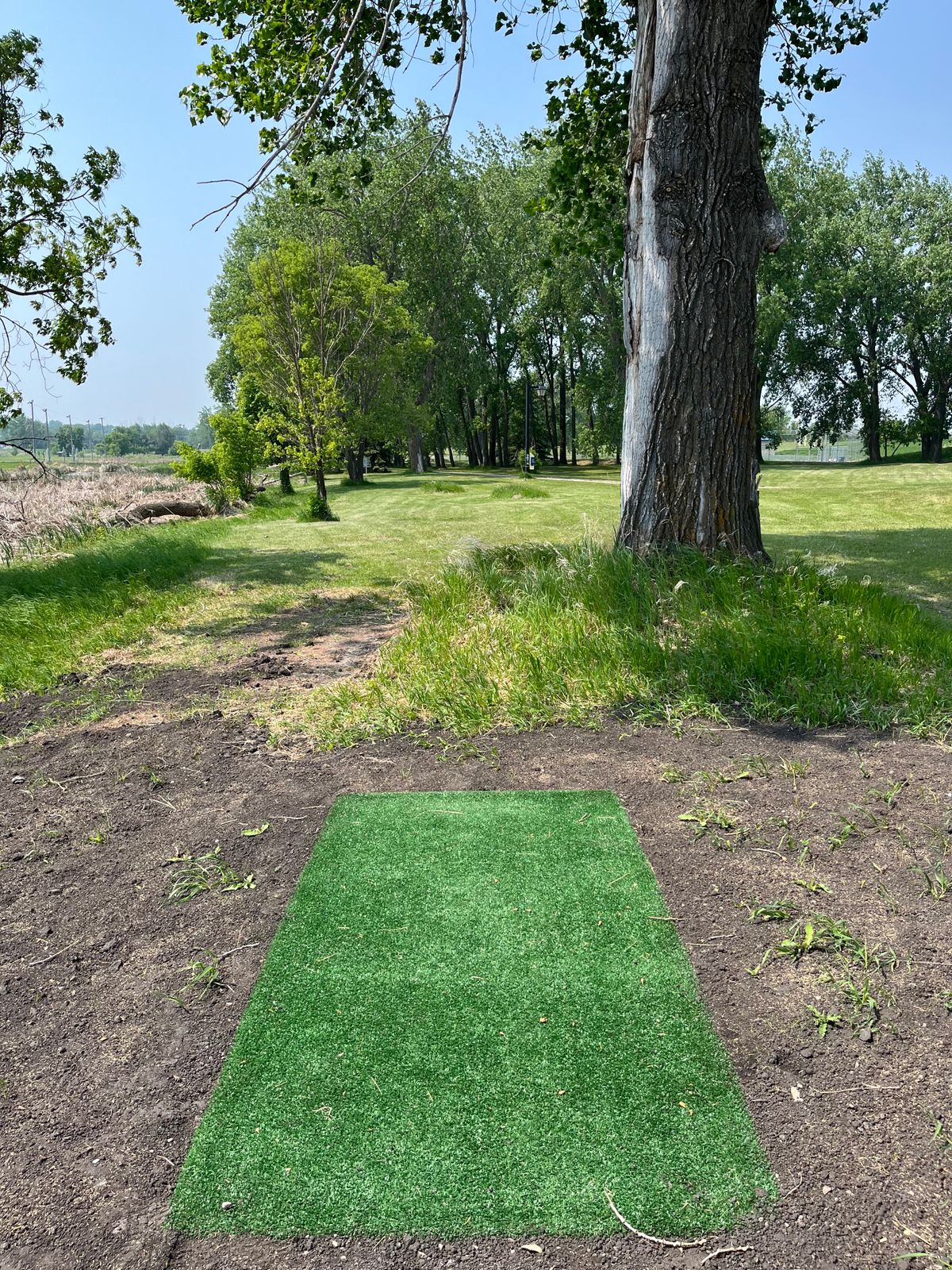 Hole 4 red tee