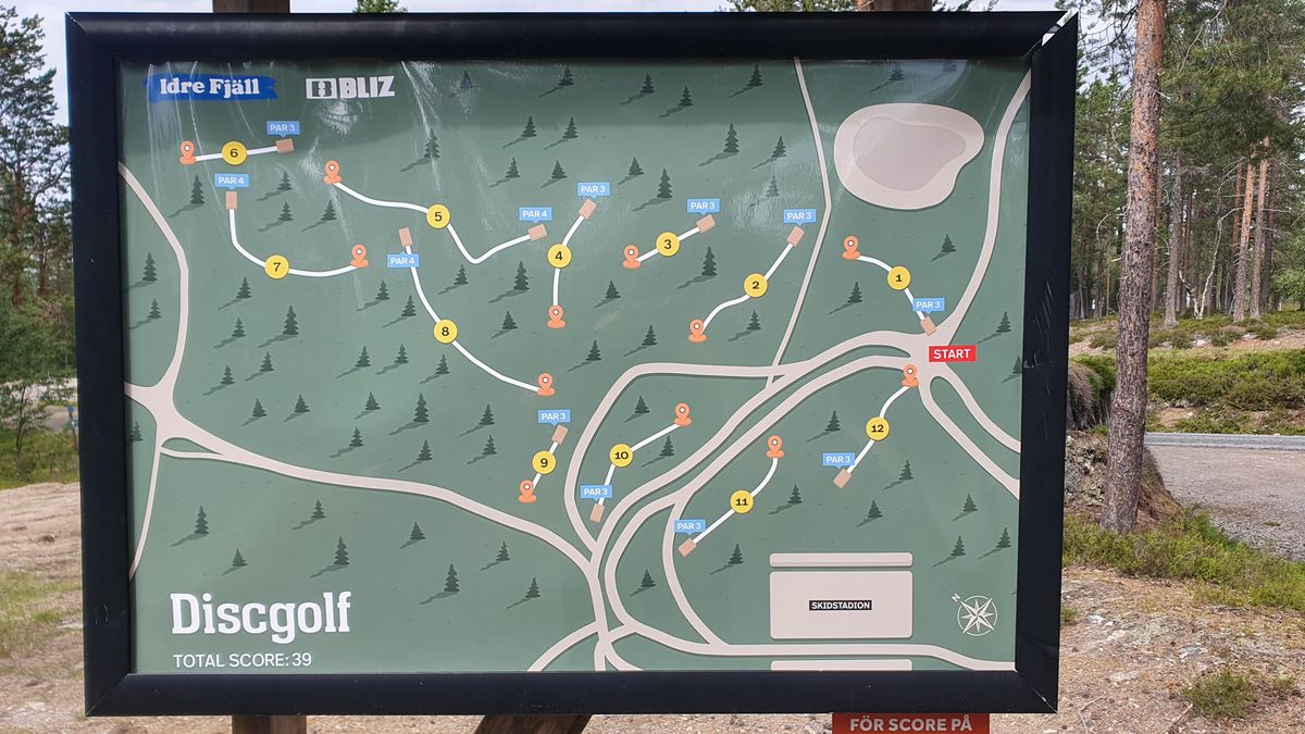 Hel discgolfkarta