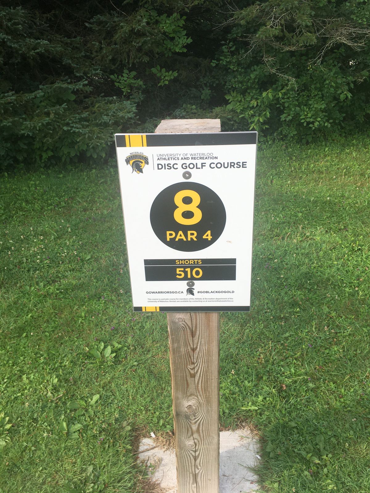 Hole sign 8 🍃🇨🇦🍃🇨🇦🍃🇨🇦