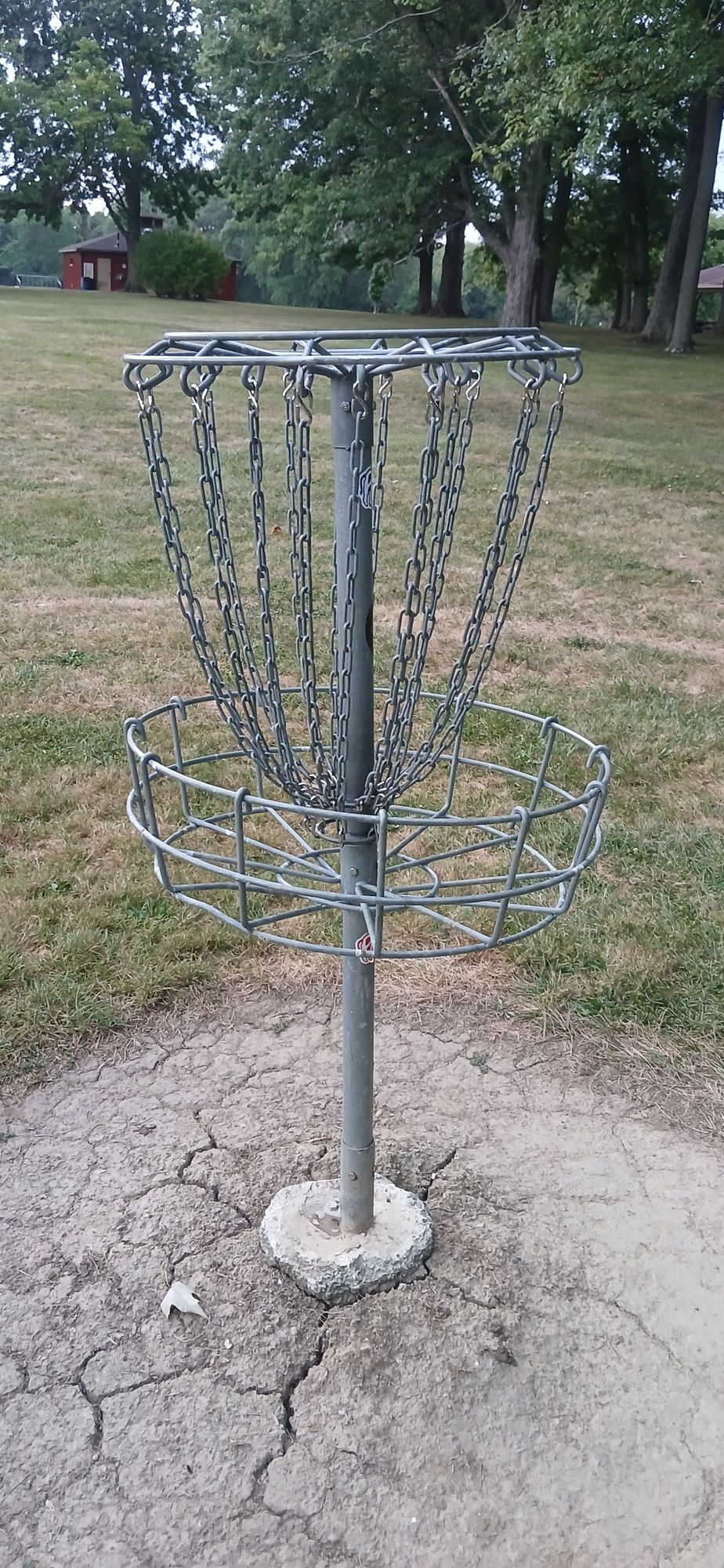 All of the baskets are like this, wish they were painted a brighter colour.
