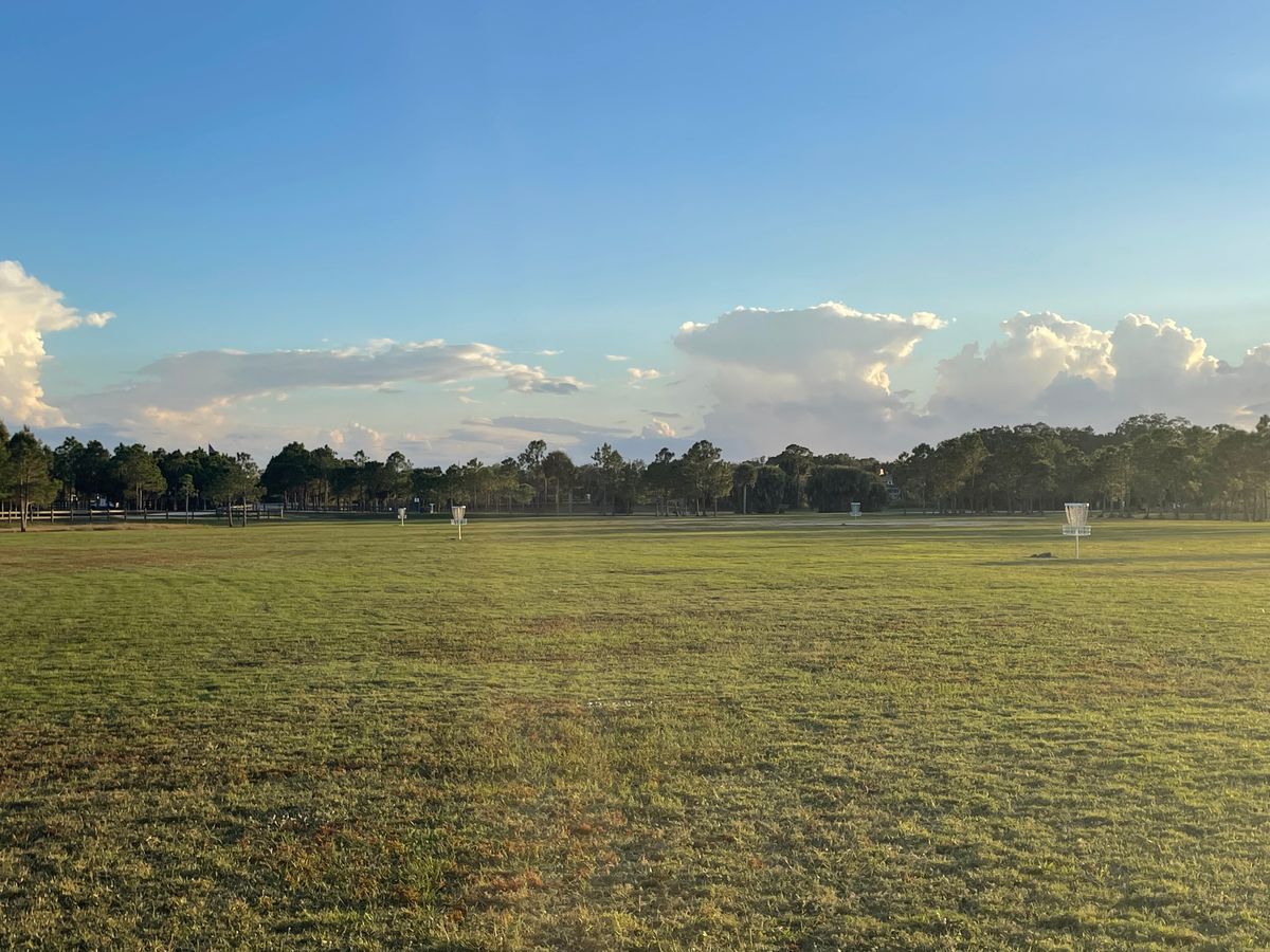 An excellent addition to the course is this driving range with baskets staggered up to 400ft.