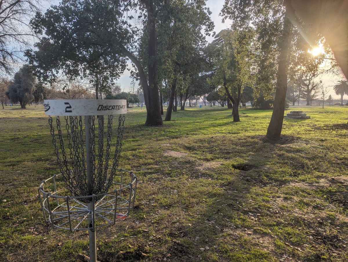 Hole 2 looking back at tee