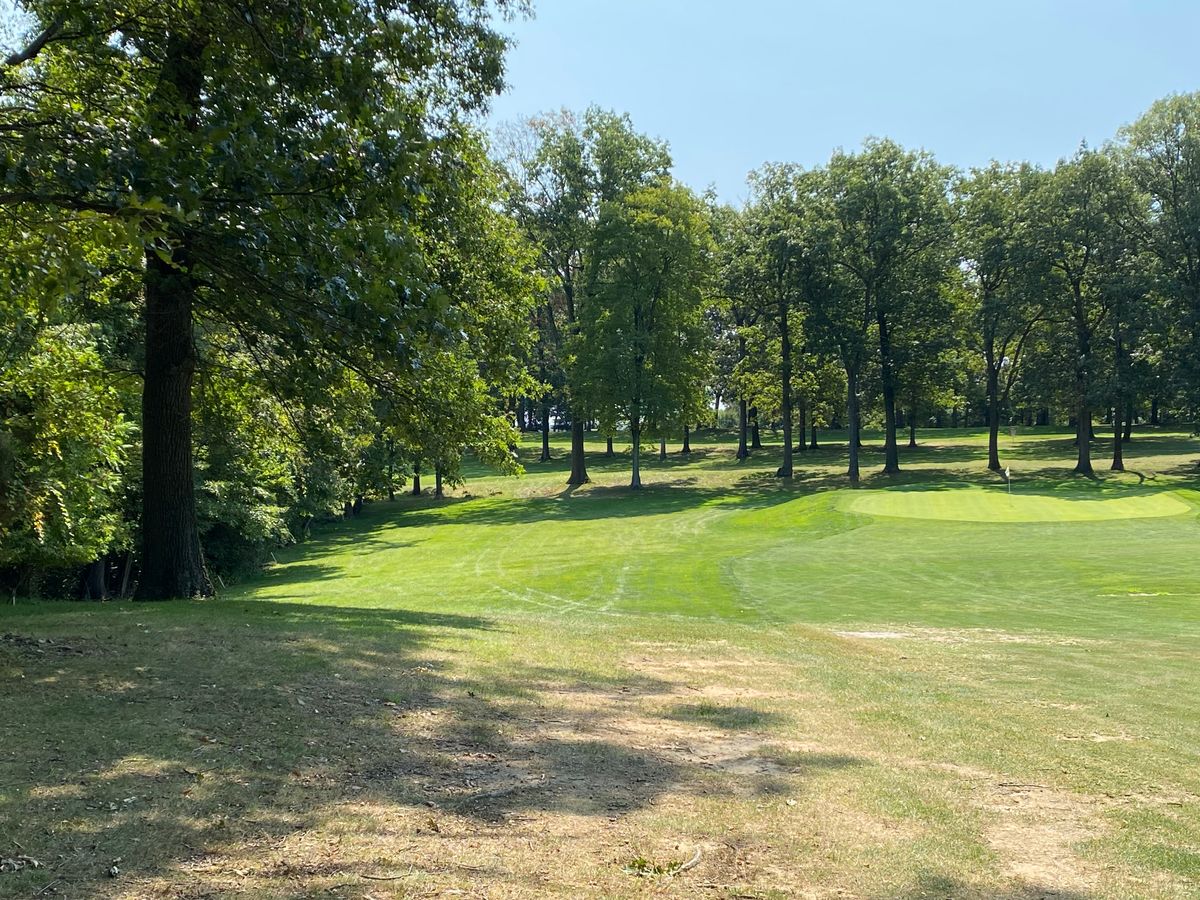 Hole 8 from tee…1087’ par 5