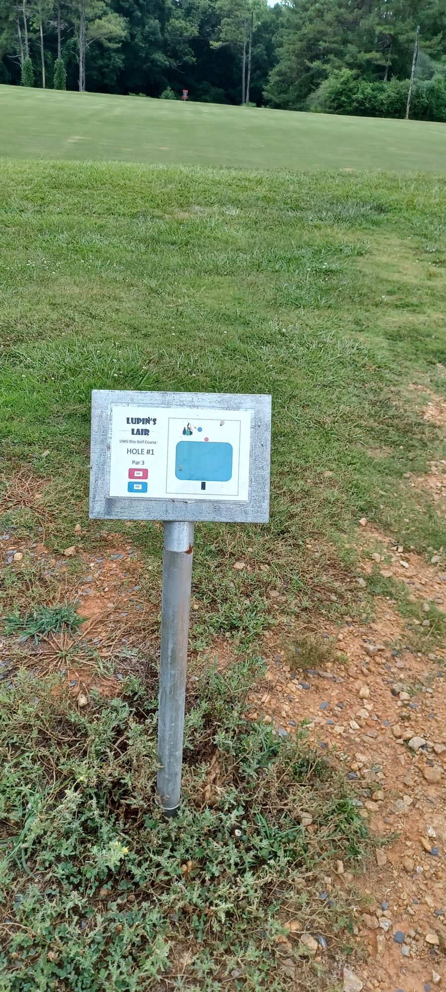 #1 tee sign