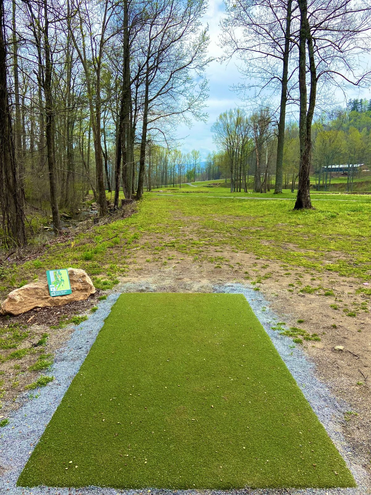 Tee of hole 16