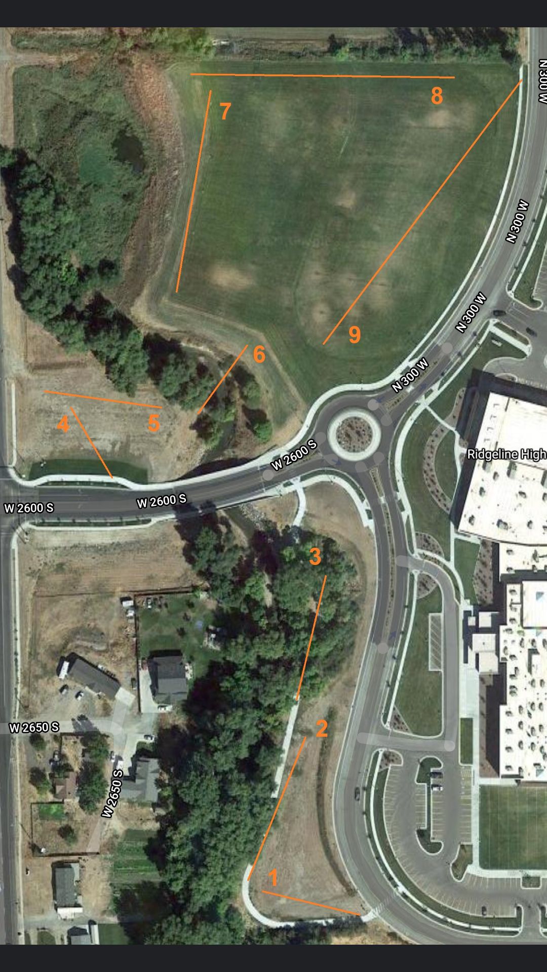 Map of the course