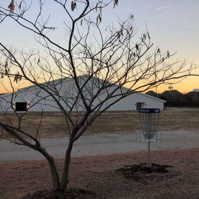 Hole 1 basket