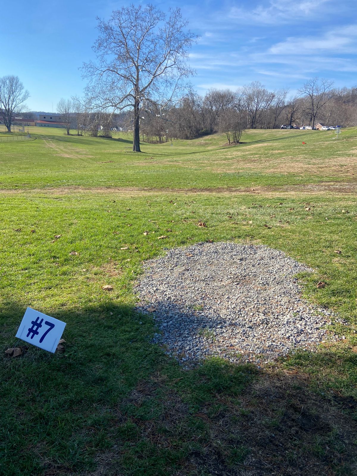Hole 7 teepad