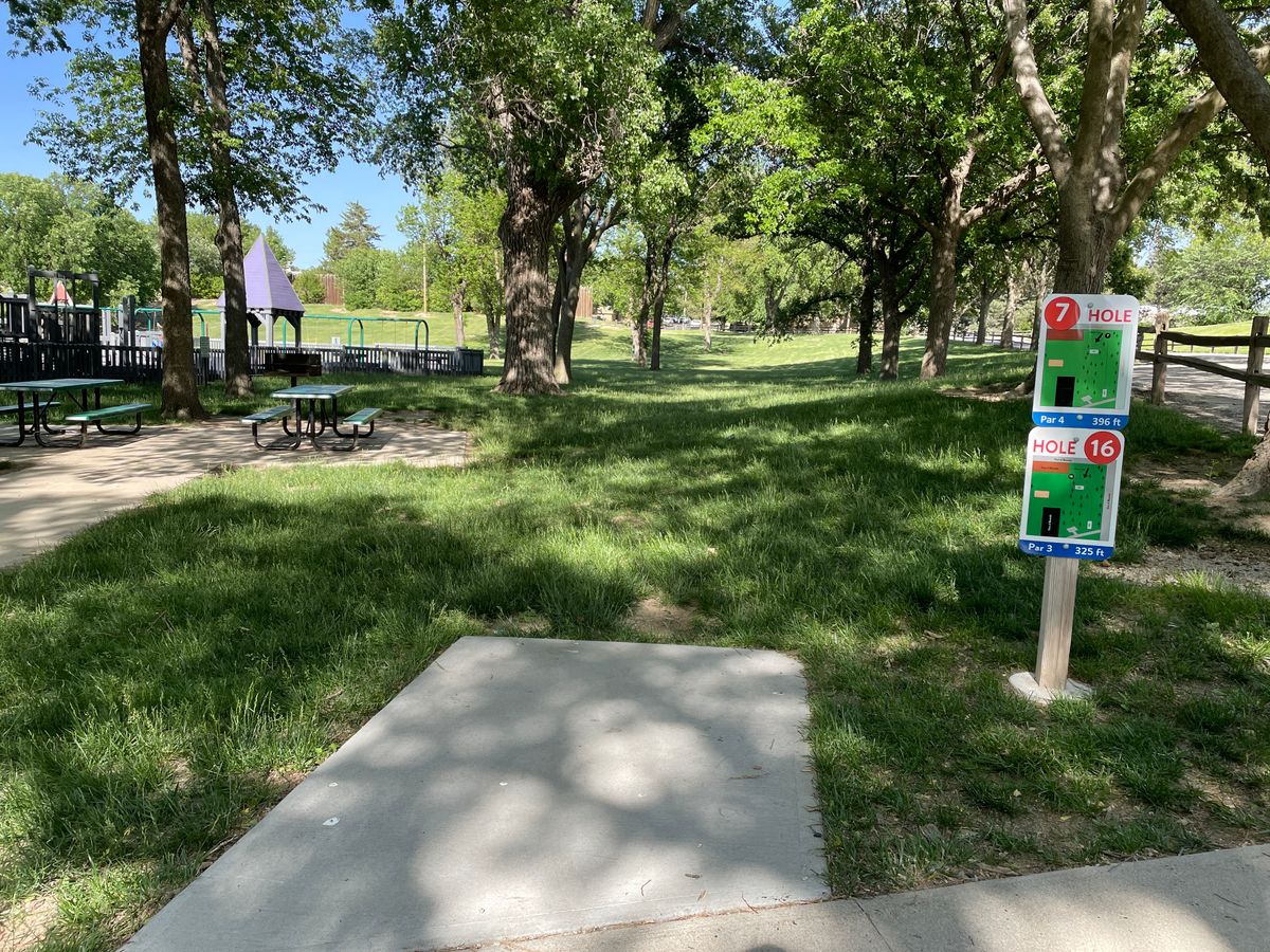 Hole 7 and 16 Tee Pad