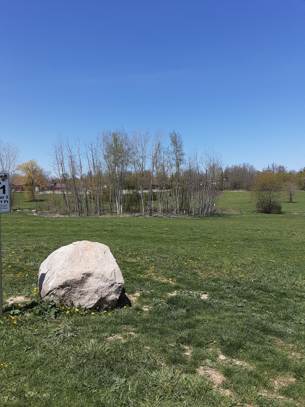 Look from hole 1 to pin 10