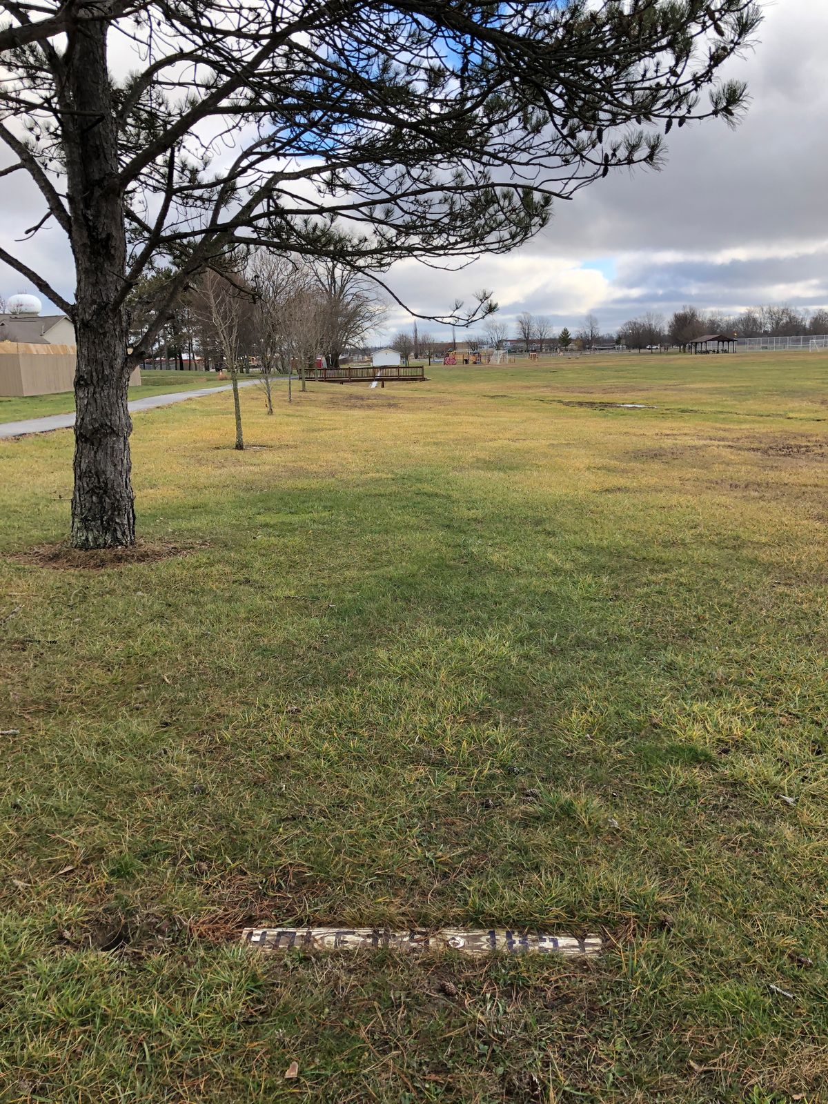 Hole 9 tee