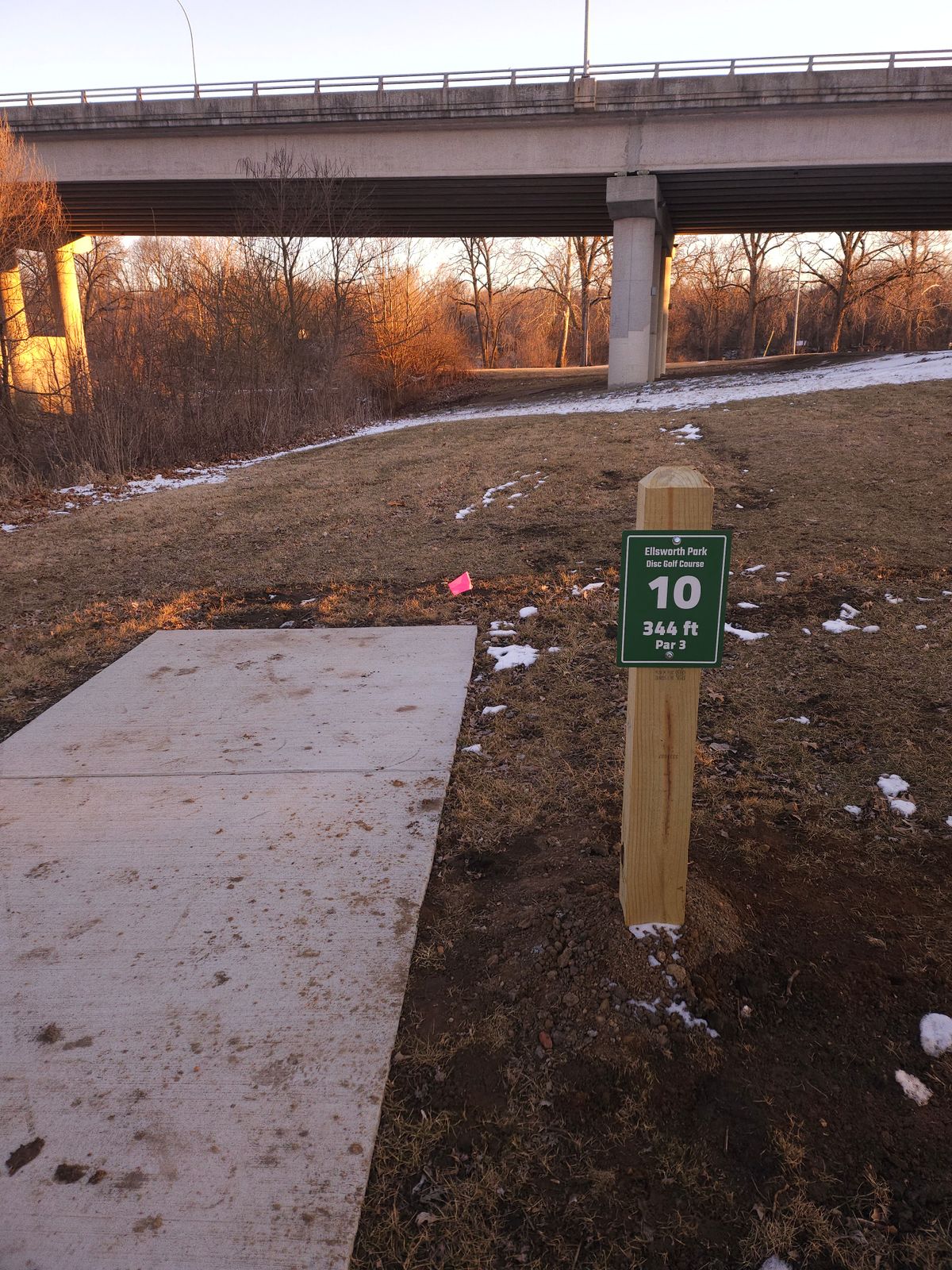 #10 from the tee pad!