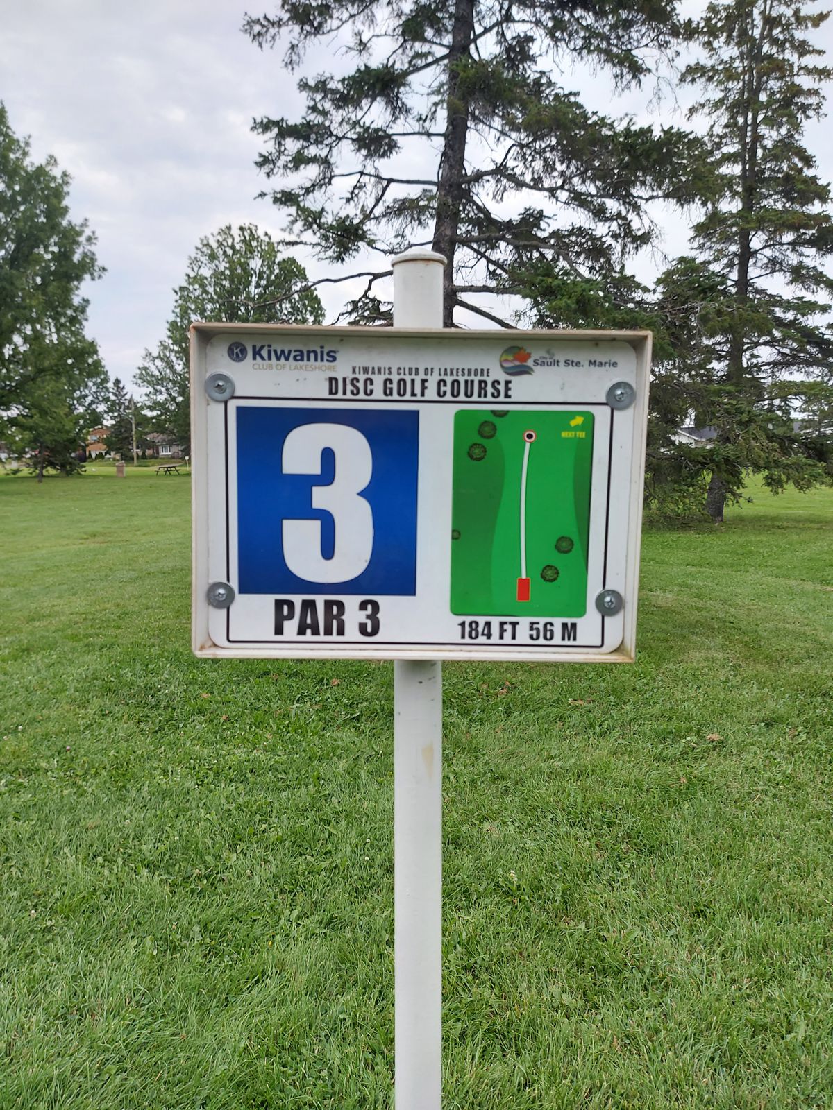 Hole sign #3.🌲🌲🌲🌲