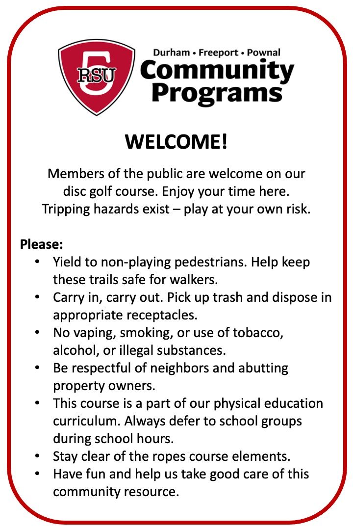 Course guidelines