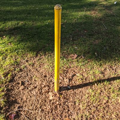 Steady Ed Original Pole Target, makes a great sound when you hit it. They're all over the park so try out different shots.