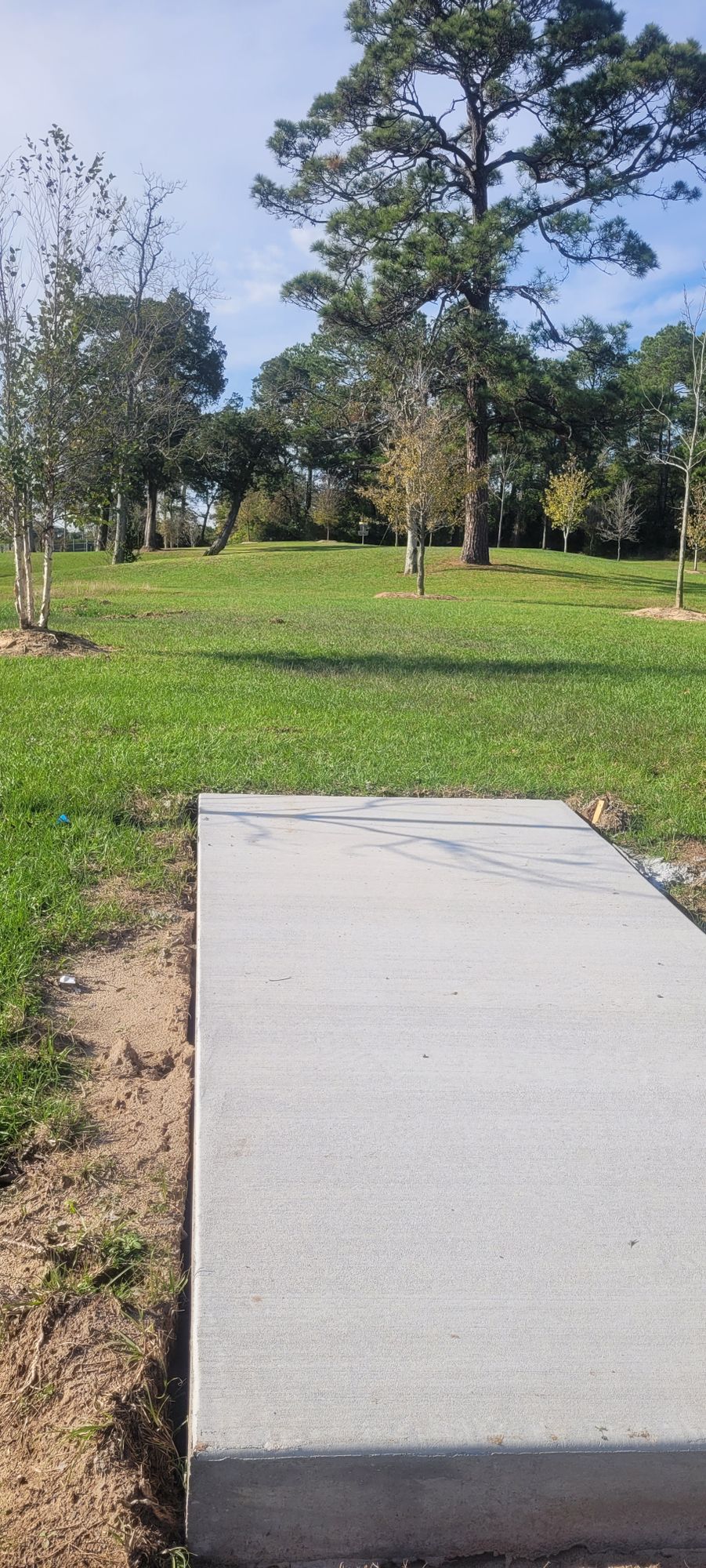 Hole 6's tee pad