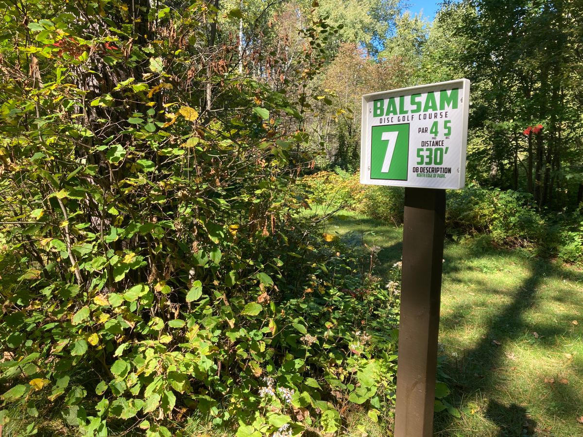 Hole 7 is the longest and most difficult on the course.