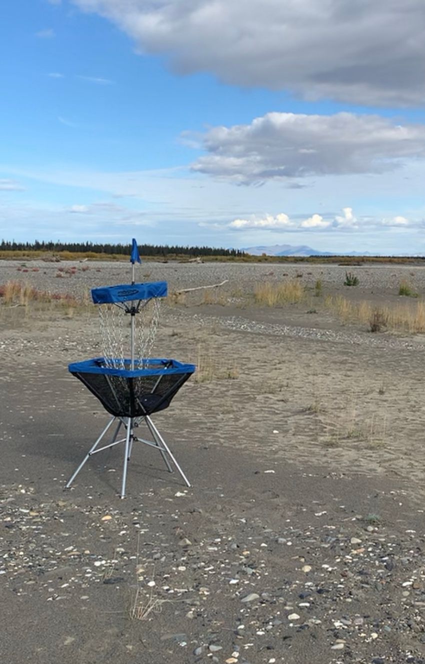 Hole 5 basket