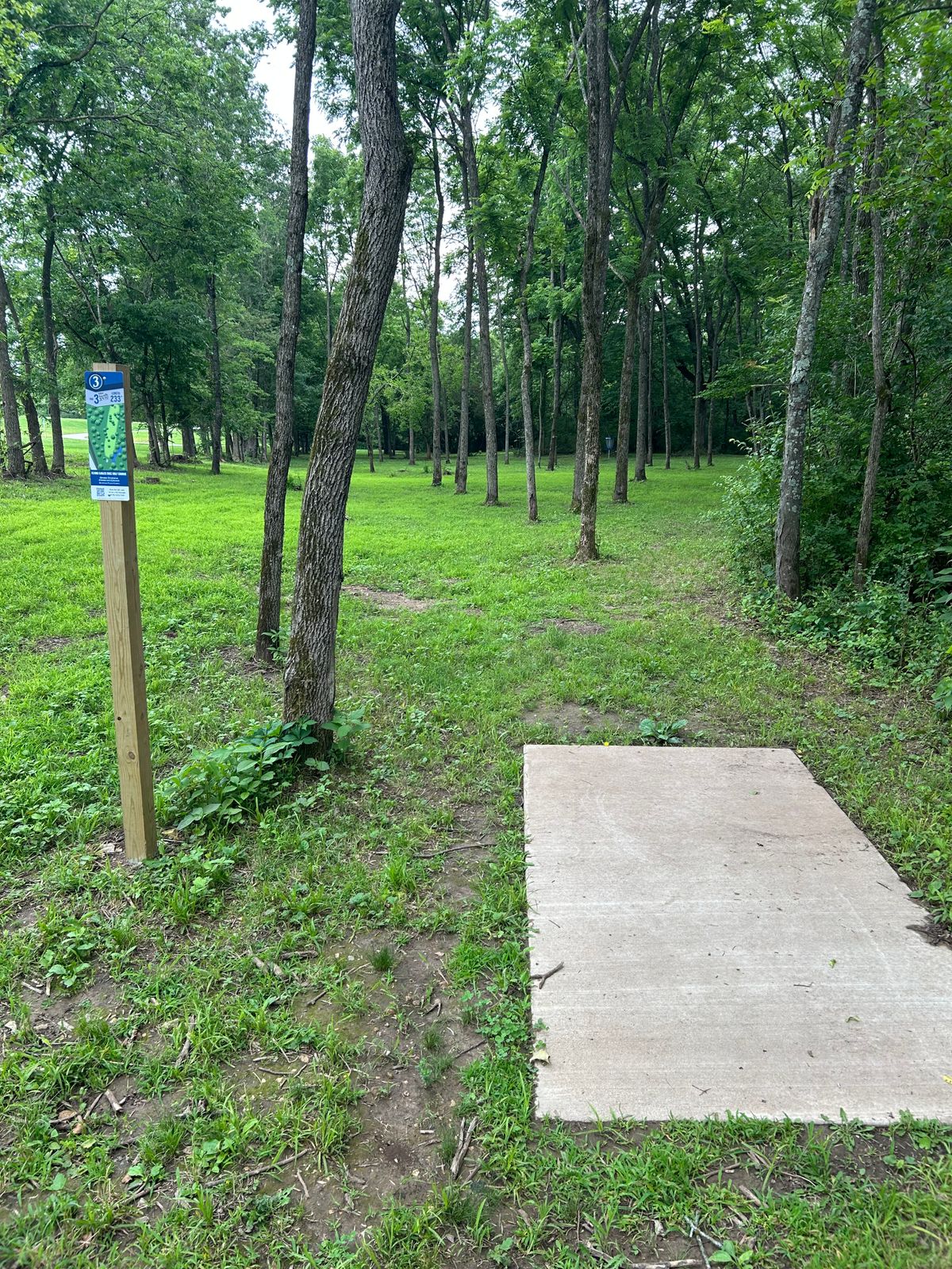 Third hole on 6/12/25