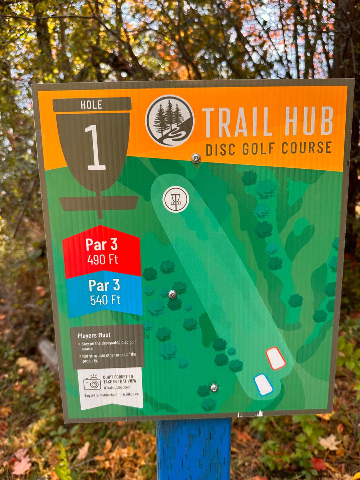 Don’t fade too hard on hole #1