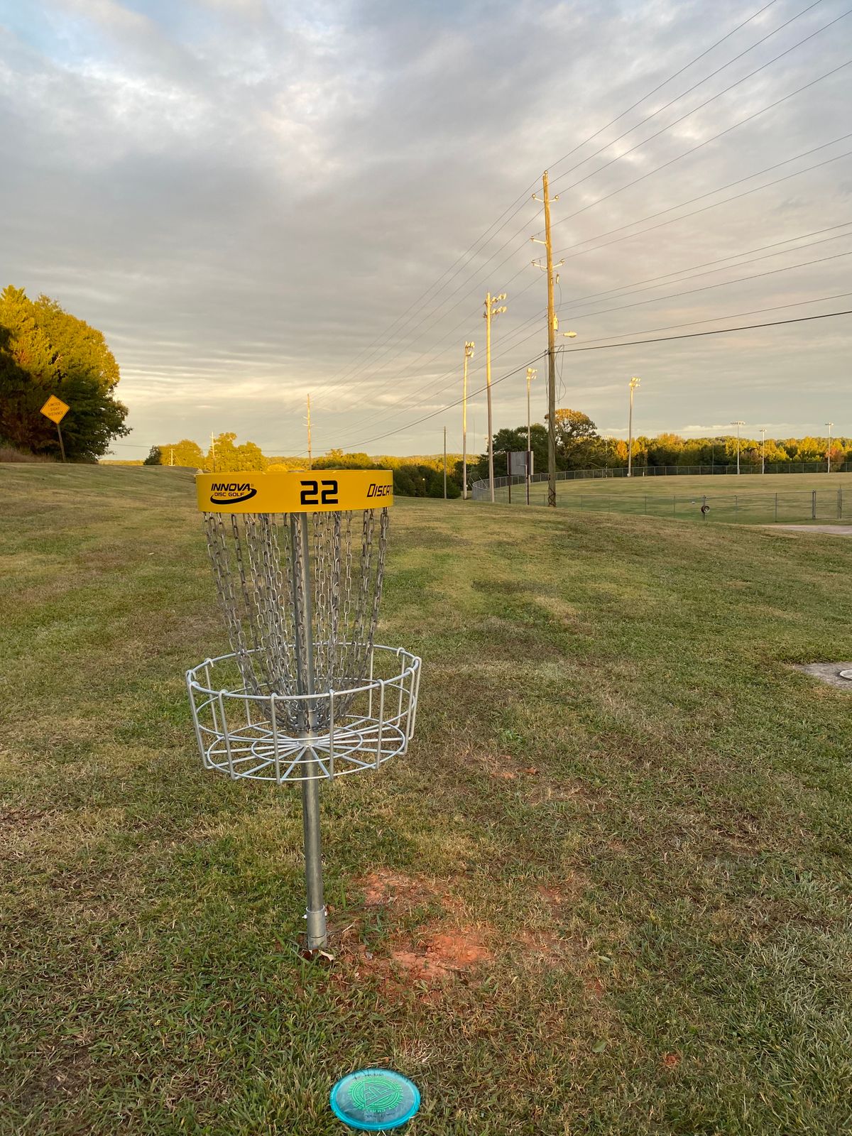 Hole 22 Basket