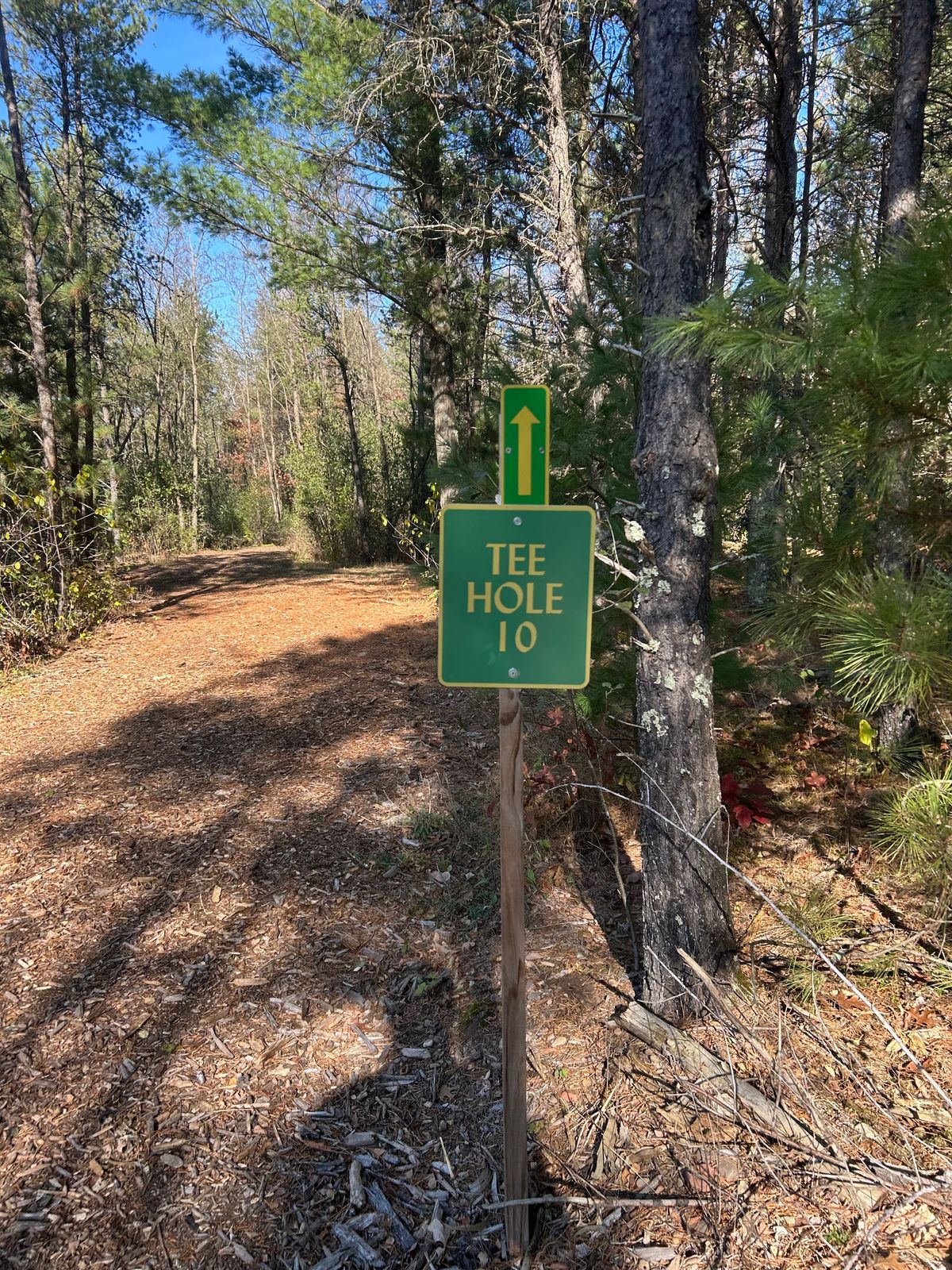 Nice hole to hole signs, these are found on numerous holes