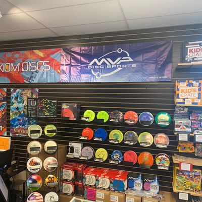 Columbia Sports Cards and More, is now carrying MVP, Axiom and Stream line Disc.