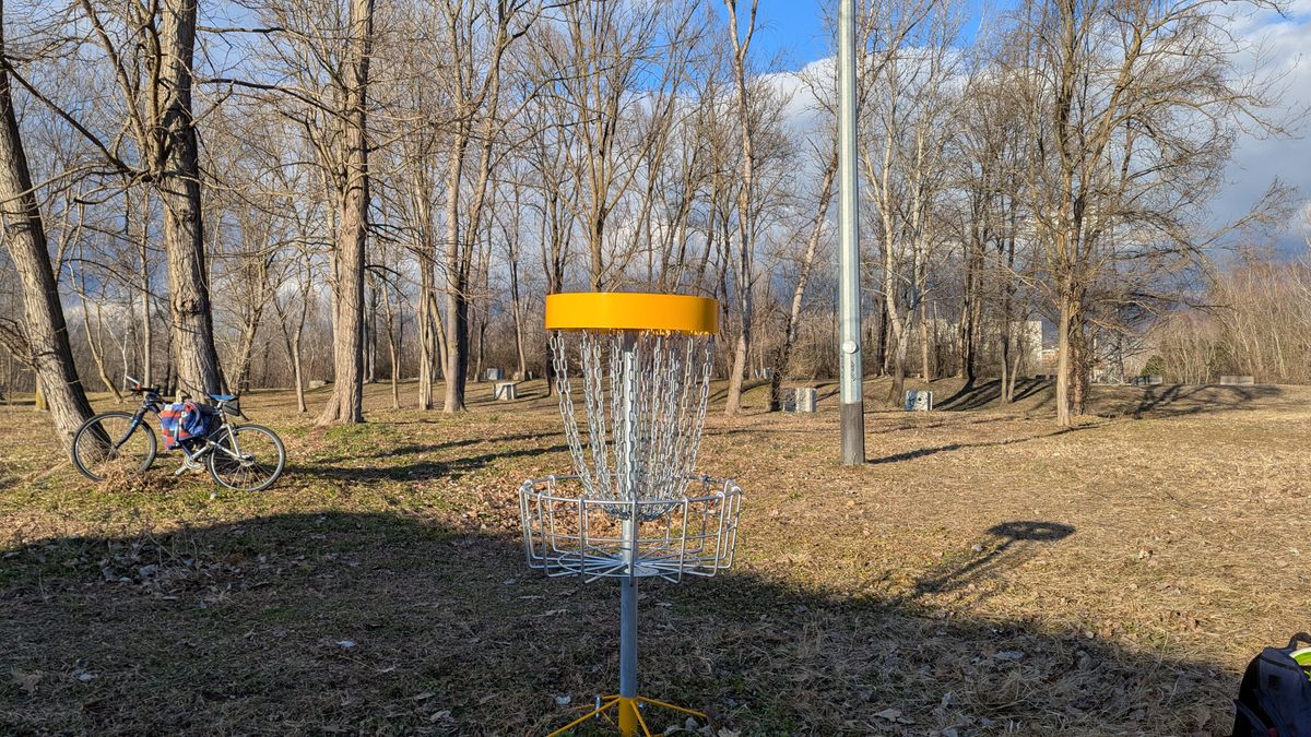 Hole 2 basket