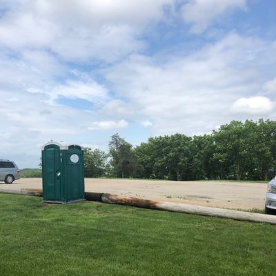 Primitive bathroom available