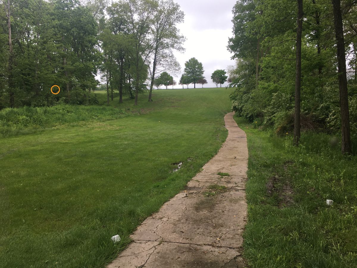 Hole 4 from the tee box