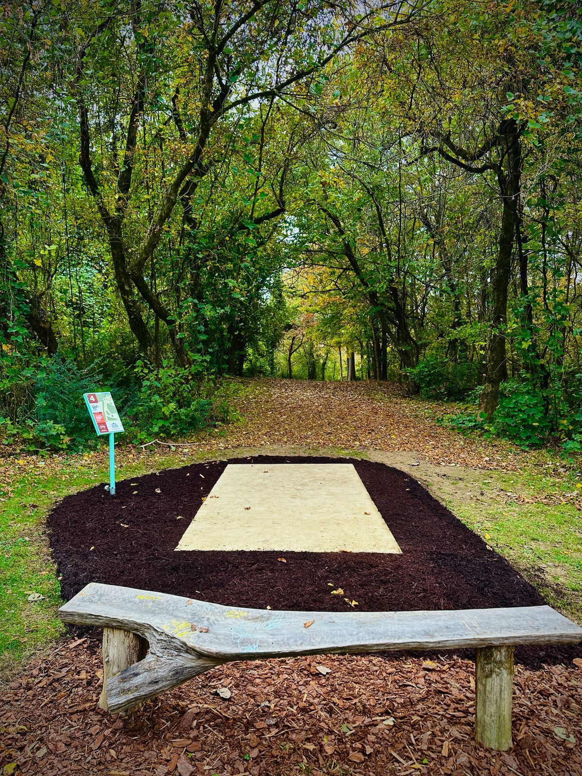 Hole 4 (long tee pad)