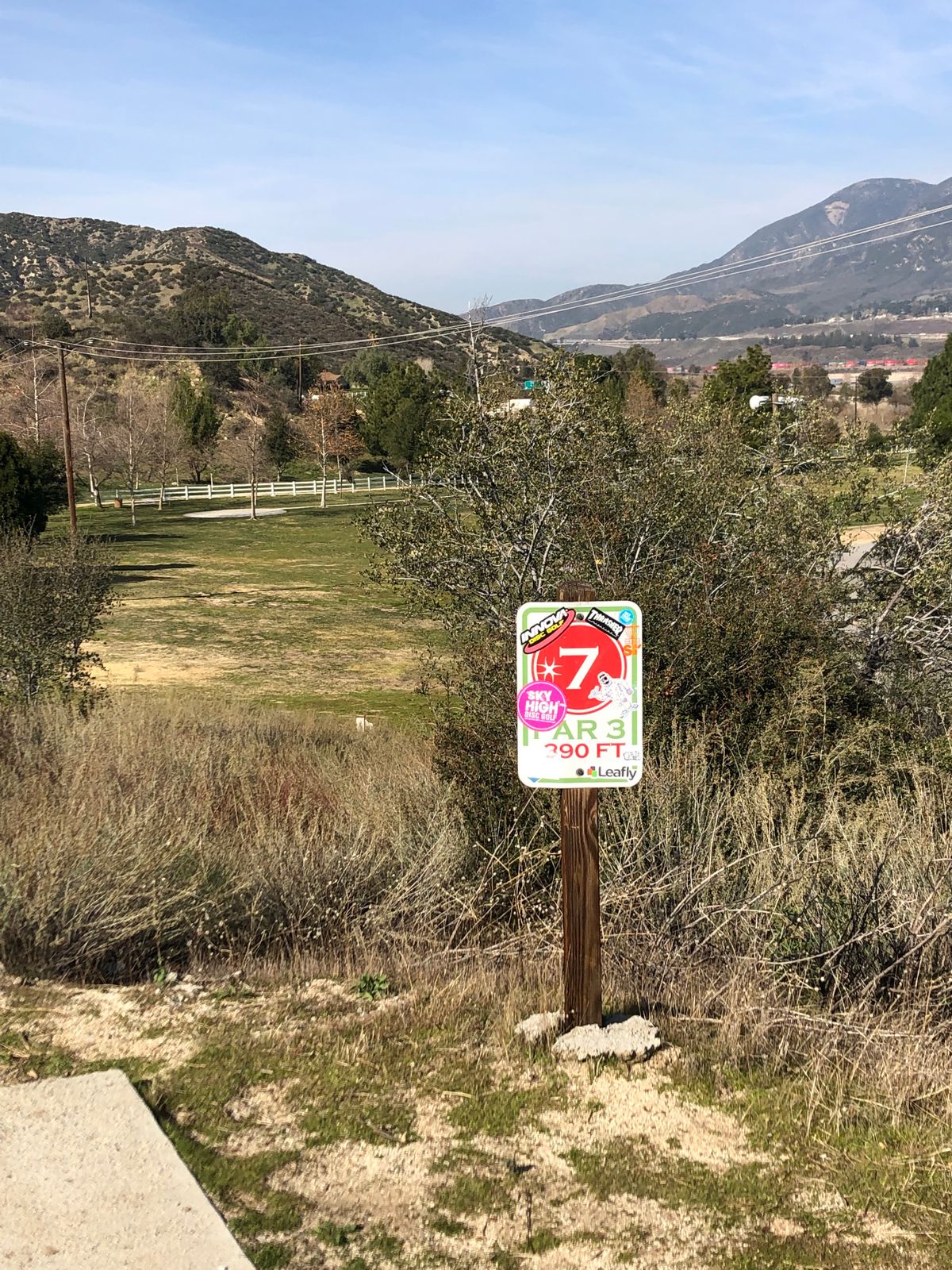 Hole 7 has an amazing view!